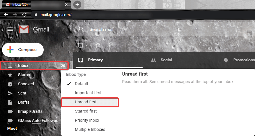 Delete Unread Emails