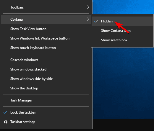 Fix error start menu