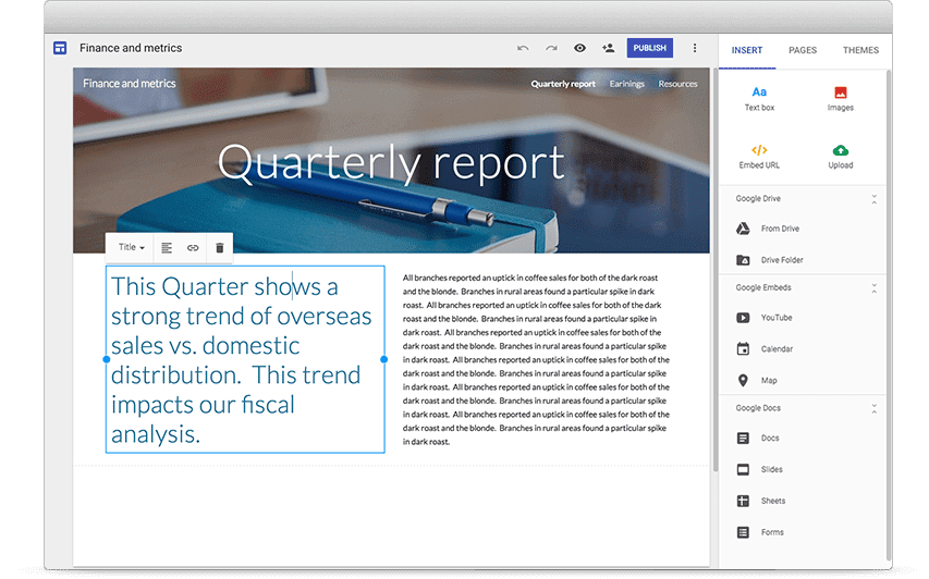 How to Create Website with Google Sites