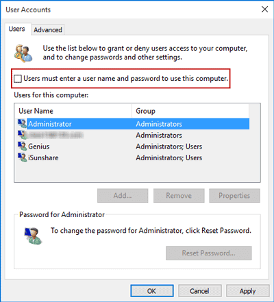 How to Skip Login Screen