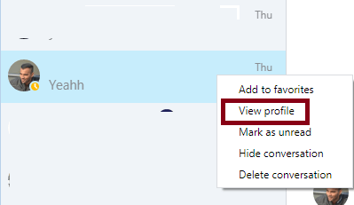 How to block or unblock someone on Skype