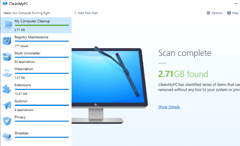 My Computer Cleanup - CleanMyPC
