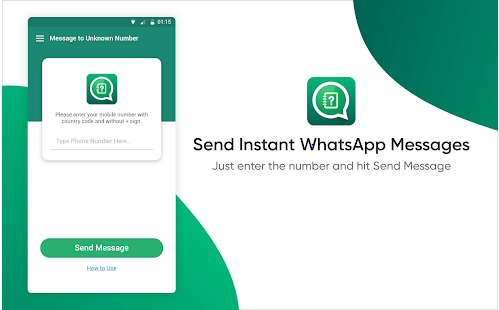 Send Instant Whatsapp Messages