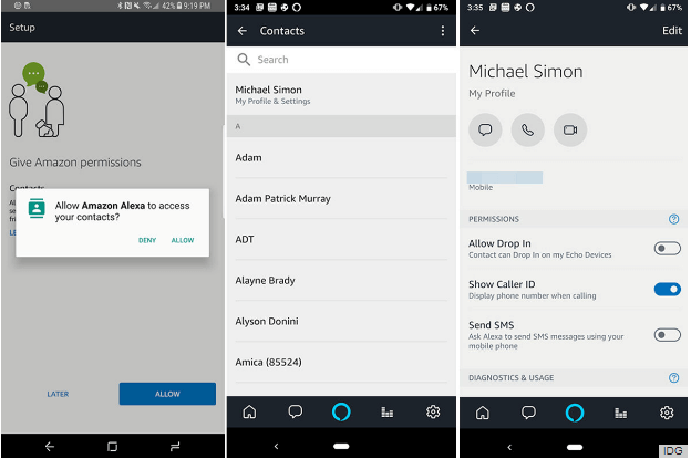 Setup Alexa Calling