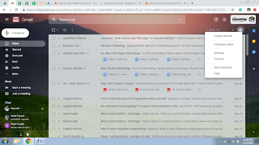 auto delete email gmail