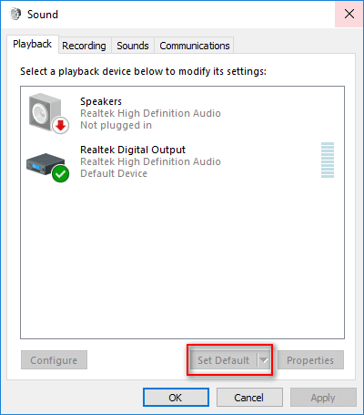 no sound