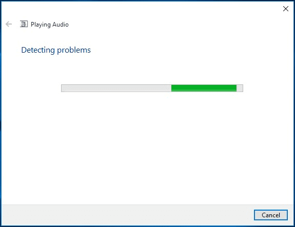 problem in sound