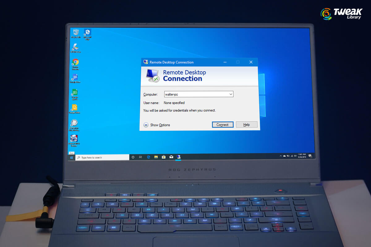 Use Remote Desktop in Windows 10