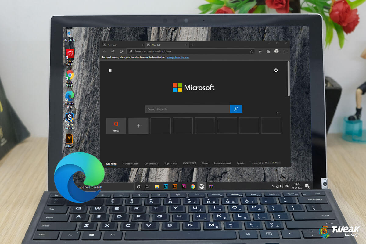 Fix Google Search Address Bar in Microsoft Edge