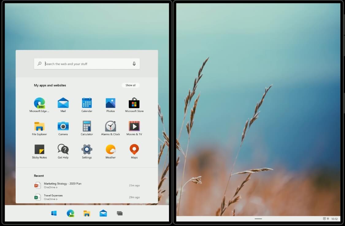 Start Menu And Task Bar