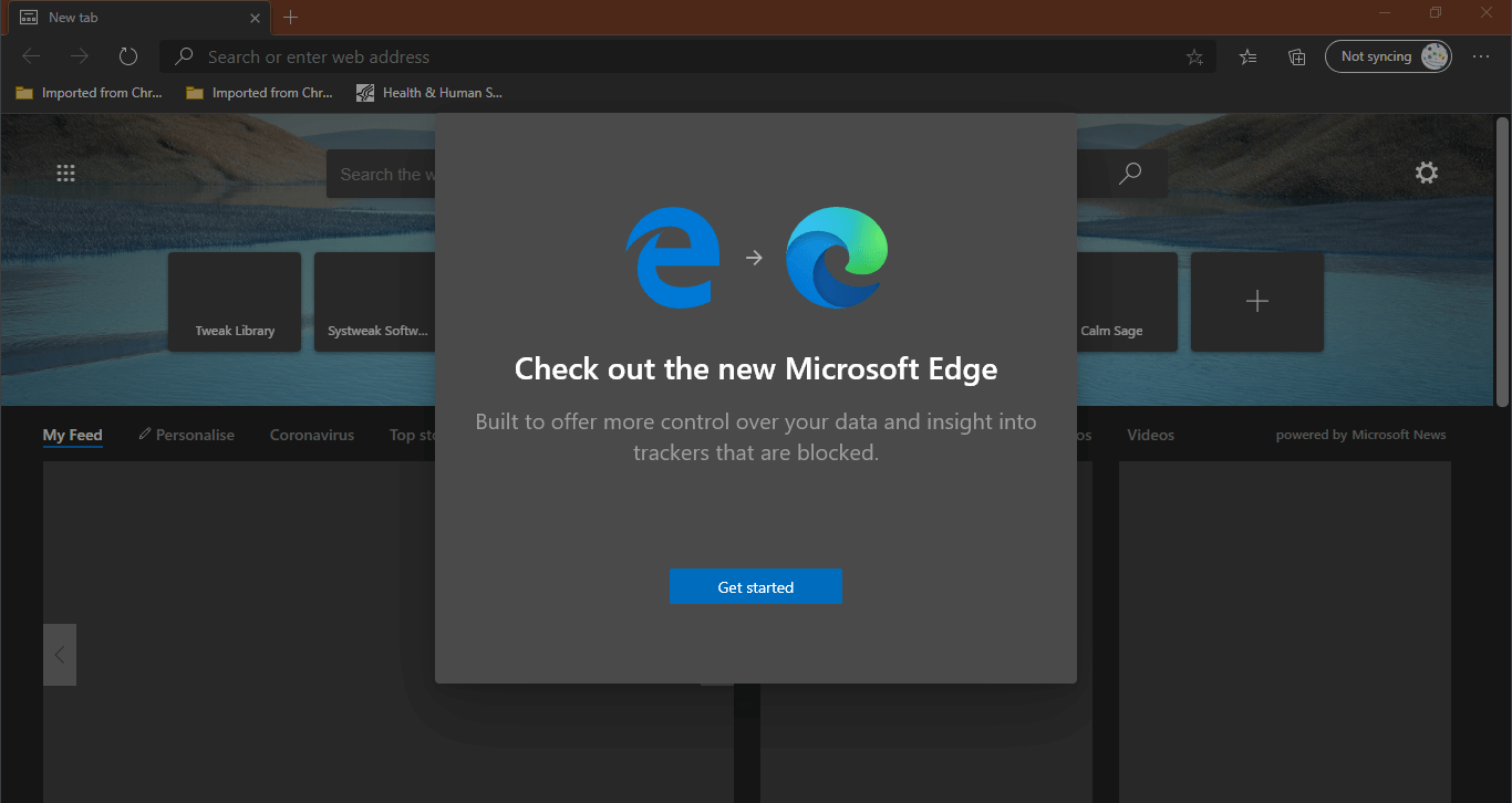 Explore New Microsoft Edge