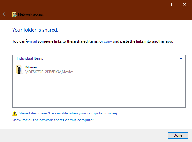 File Sharing