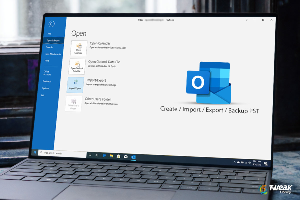 How to Create a .PST File in Outlook