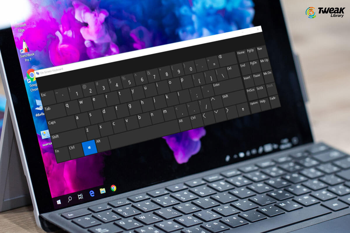 How to use on-screen keyboard on Windows 10