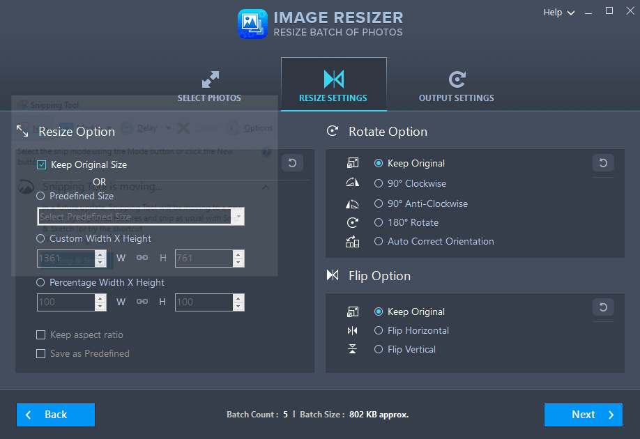Image Resize