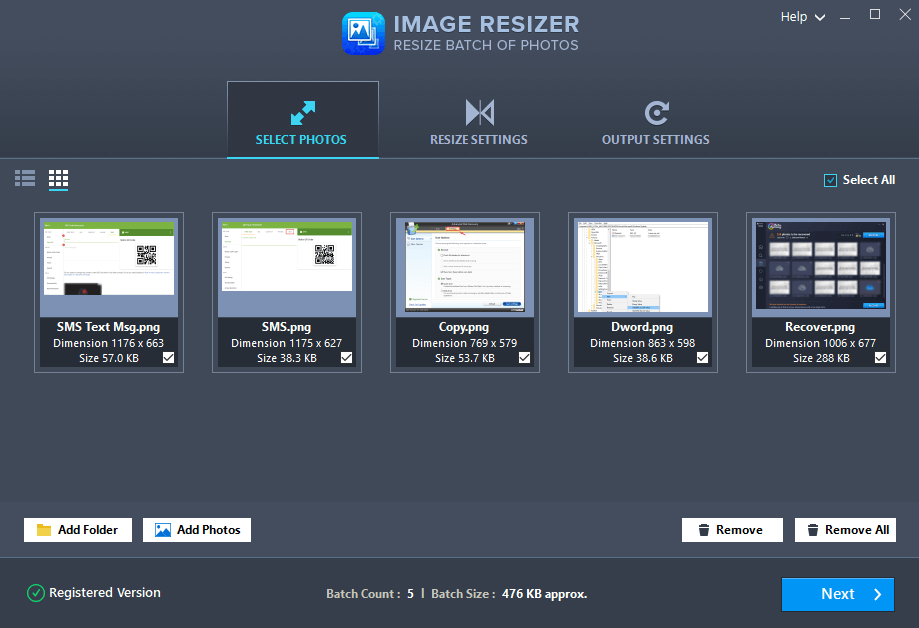 Image Resizing
