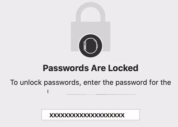 Mac passwords