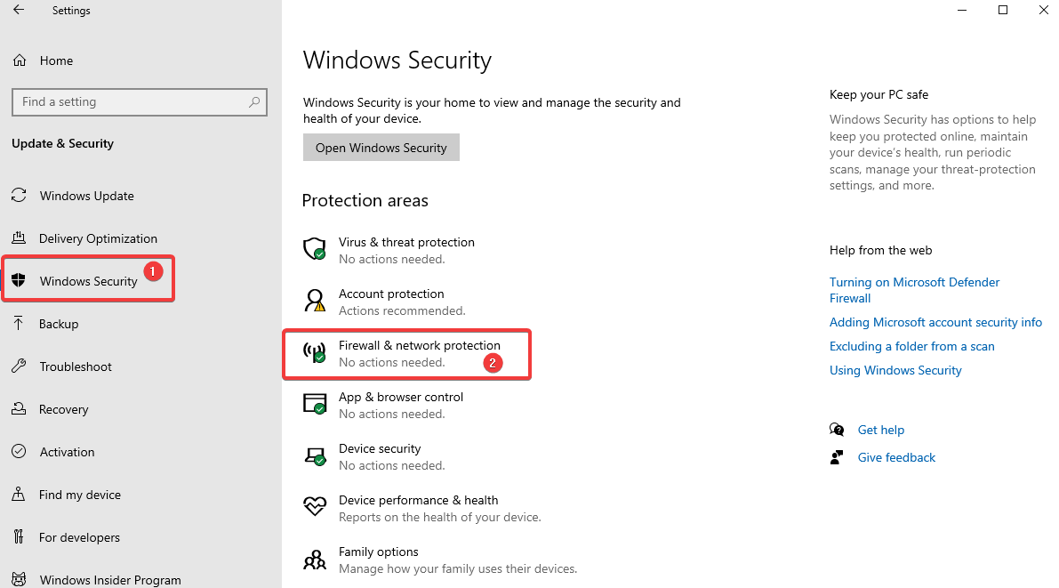 Manage Network Security With Firewall