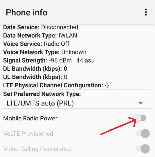 Mobile Radio Power
