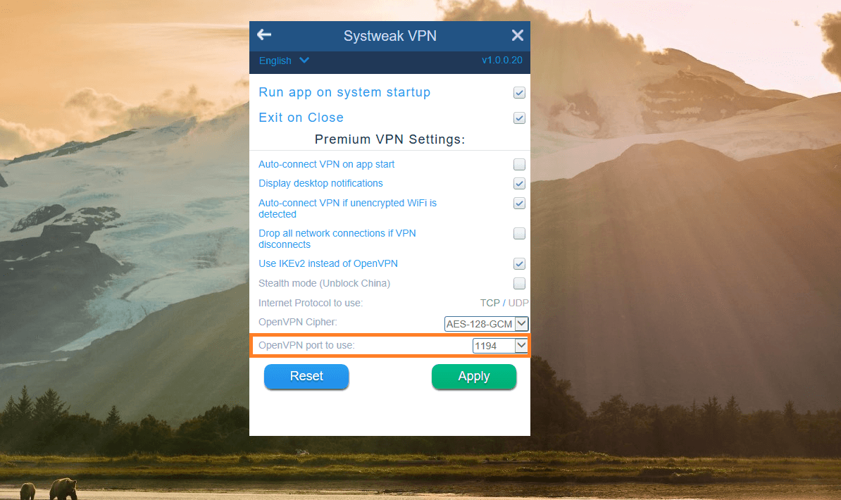 Open VPN Port