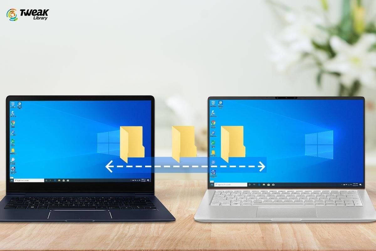 Transfer Files Between Two Laptops