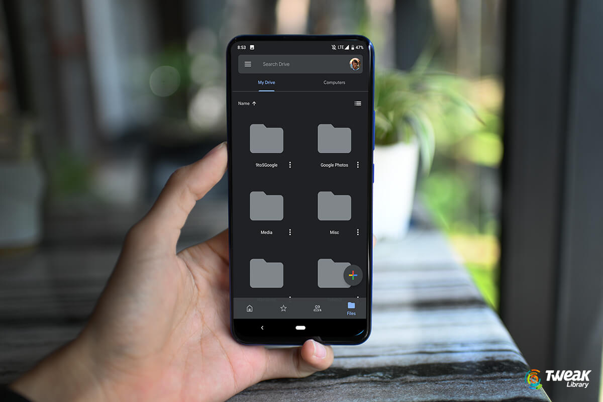 Enable dark mode on google docs on android