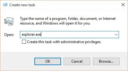 taskbar disappeared windows 10