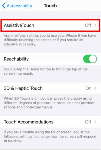 Assistive Touch