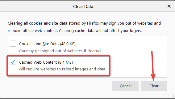Cached Web Content