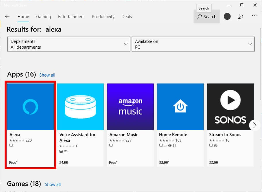Download Alexa App For Windows