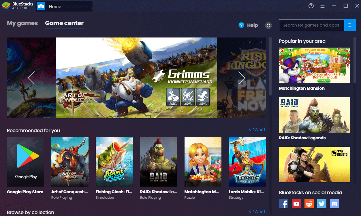 Play Android Games on PC