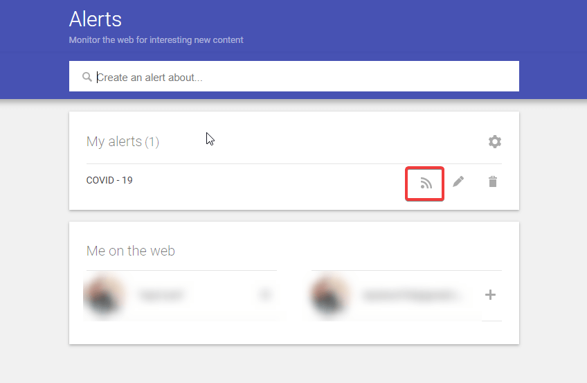 RSS Reader app
