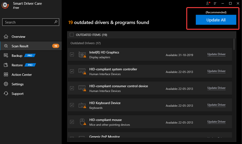 Update All - Smart Driver Care _ Windows Troubleshooting