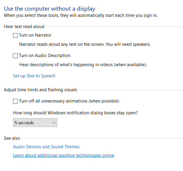 Use a computer without a display