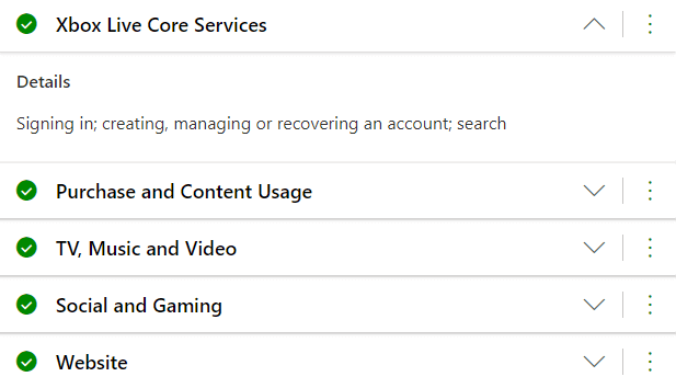 Xbox One Live Status