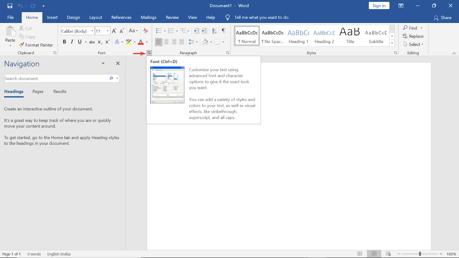 Add Fonts to Word