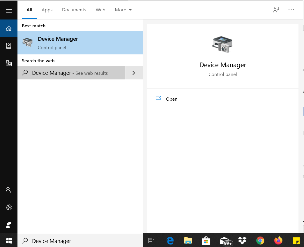 Device manager