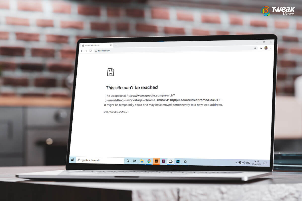 How To Fix the Error “This Site Can’t be Reached”