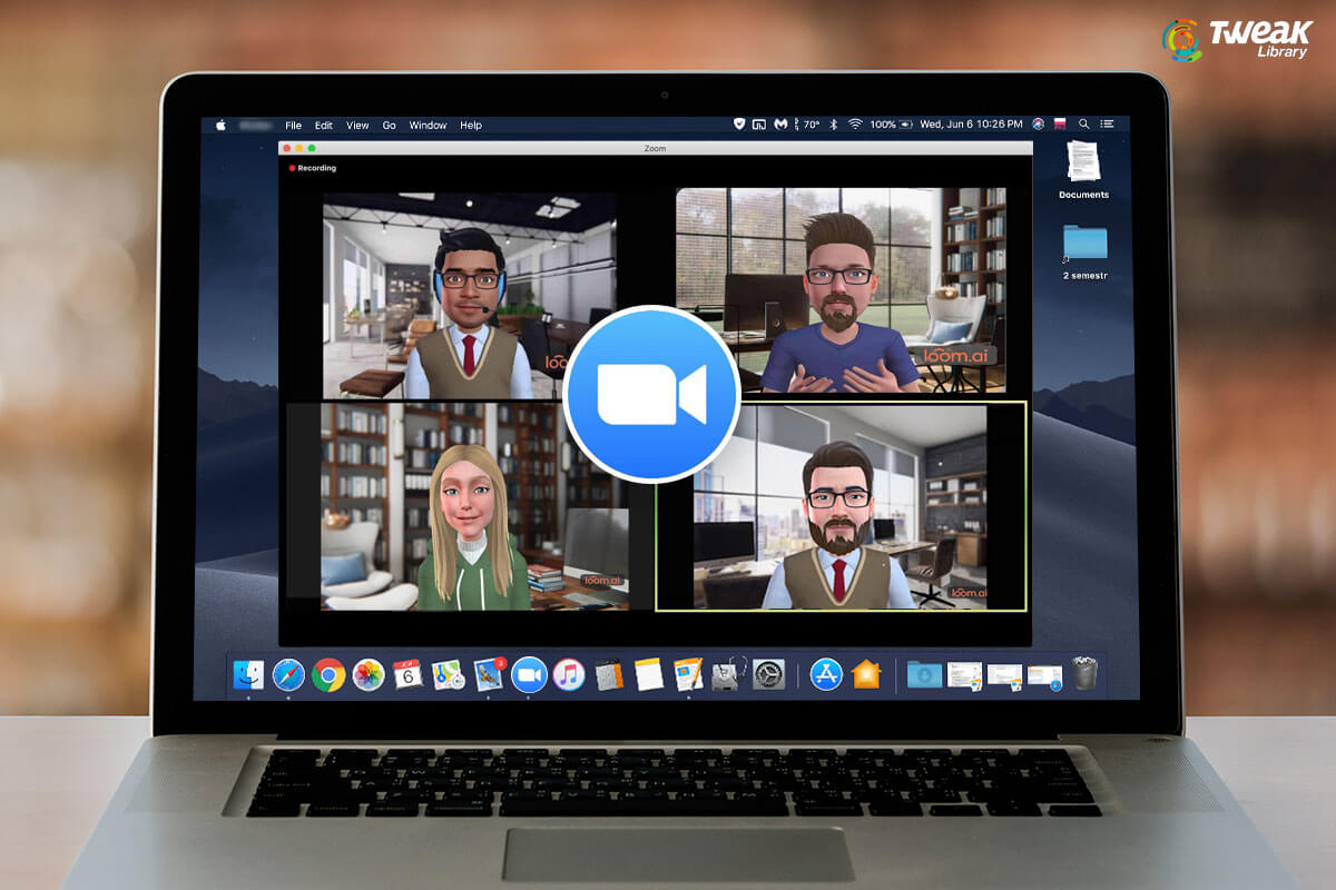 How to create Loomie 3D Avatar on Zoom meets