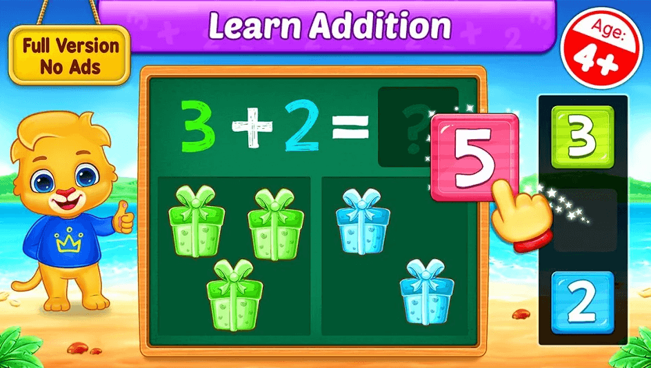 Math Kids- Add, Subtract, Count, and Learn
