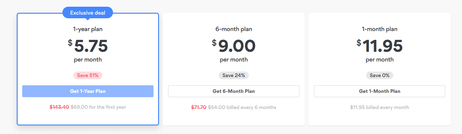 NordVPN pricing