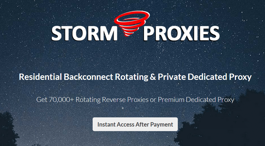 Storm Proxies