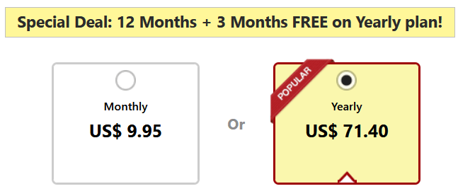 Systweak VPN pricing