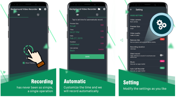 Background Video Recorder