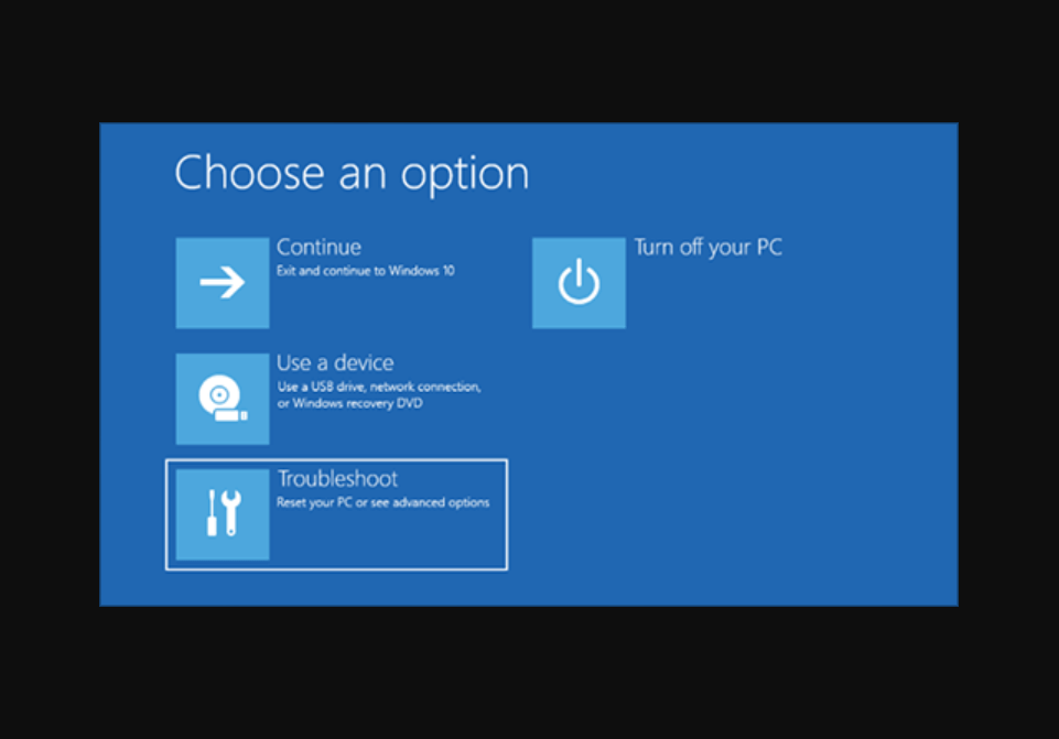 Create Recovery Drive