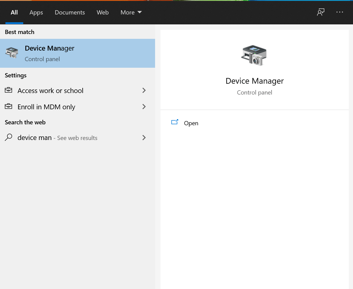 Device manager