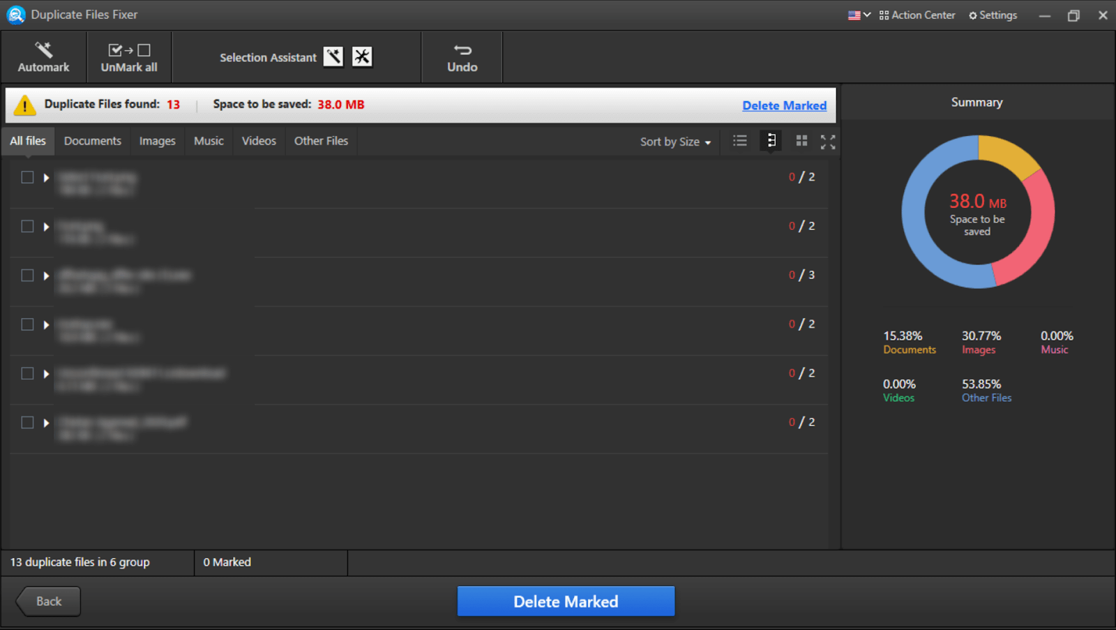 Find and remove duplicate files
