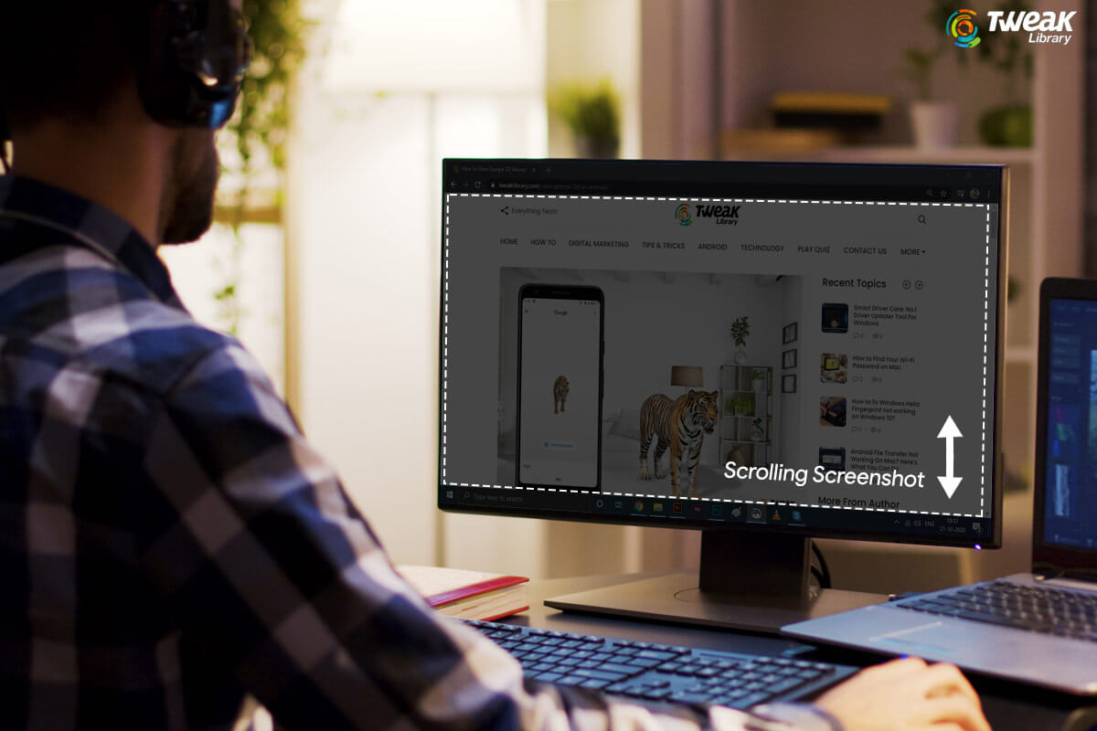 How to Take Scrolling Screenshot on Windows 10