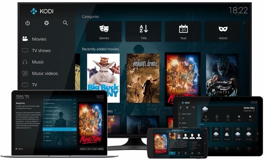 Kodi Media Player for windows