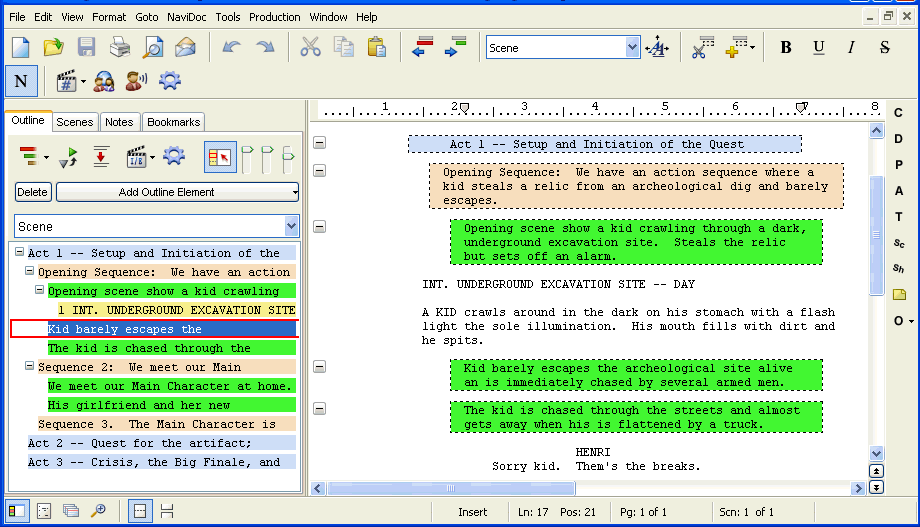 Movie Magic Screenwriter app
